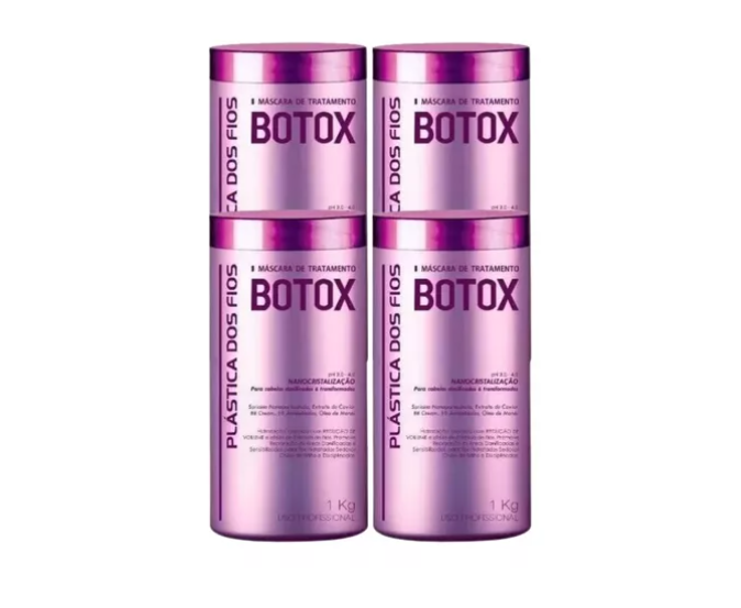 Kit de Botox Hidratante Y Shampoo  Plastica dos Fios