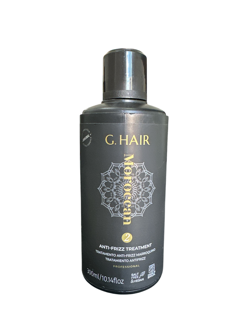 INOAR FORMULA KERATIN G HAIR MOROCCAN TREATMENT الخطوة 2 زجاجة واحدة (250 مل) 8.4 أونصة.