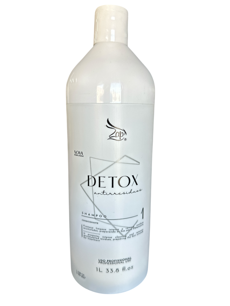 Zap  Detox Shampoo Anti Residue Intense Cleansing 33.8fl.oz 1000ml