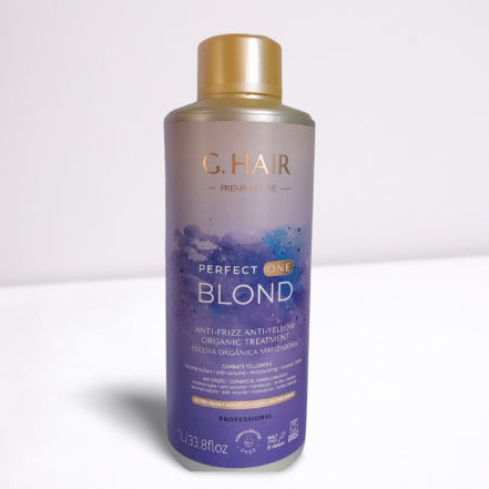 G HAIR PERFECT BLOND GERMAN INOAR  TRATAMIENTO DE ALISADO 34 oz  1000ml